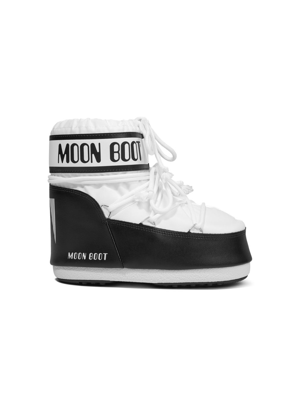 Shop Moon Boot Icon Low Lace-up Snow Boots In White
