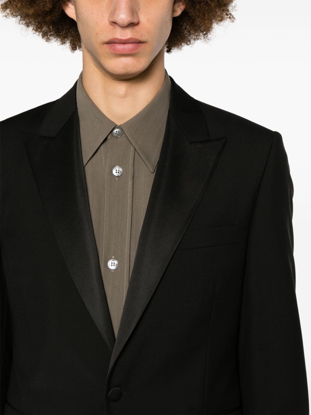 Shop Paul Smith Single-breasted Wool Blend Suit In Black