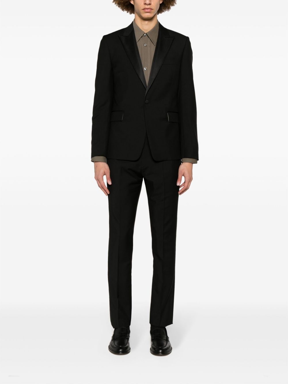 Shop Paul Smith Single-breasted Wool Blend Suit In Black