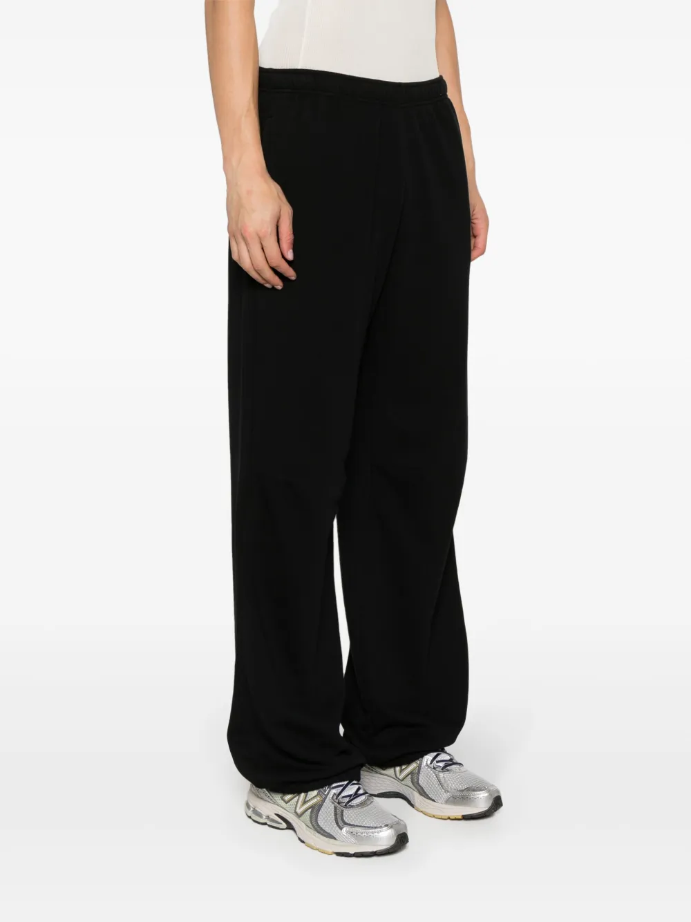 MM6 Maison Margiela numbers-embroidered Cotton Track Pants - Farfetch