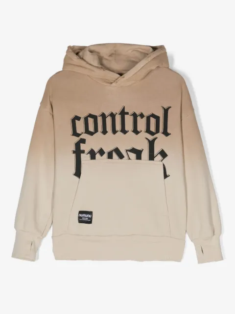 Nununu Control Freak ombré hoodie