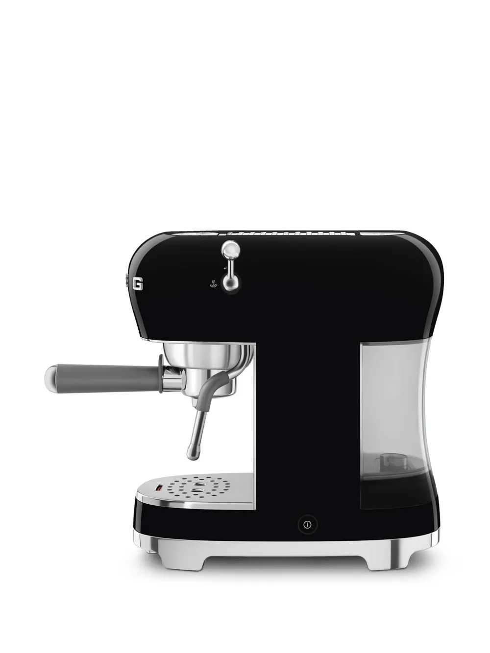 Smeg 50's Style Espresso Coffee Machine In Black