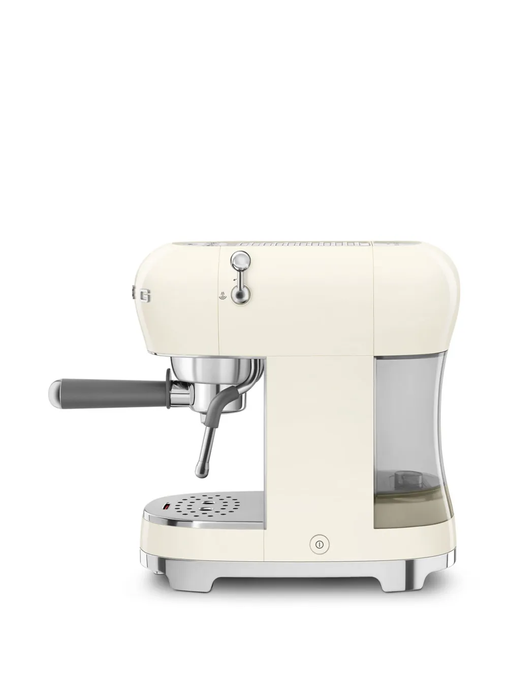 Smeg 50's Style Espresso Coffee Machine In Neutrals
