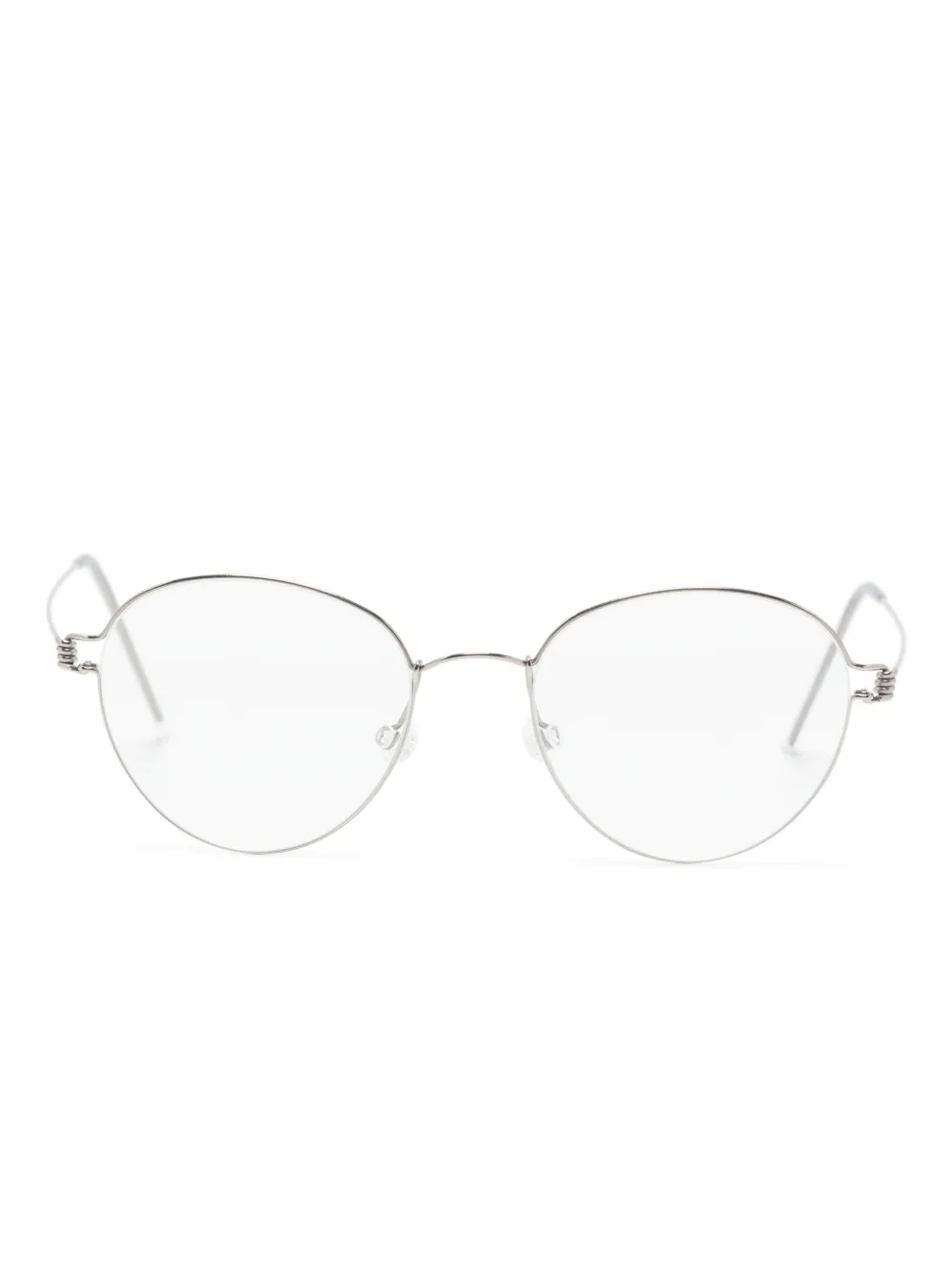 Lindberg Russel bril met rond montuur Zilver