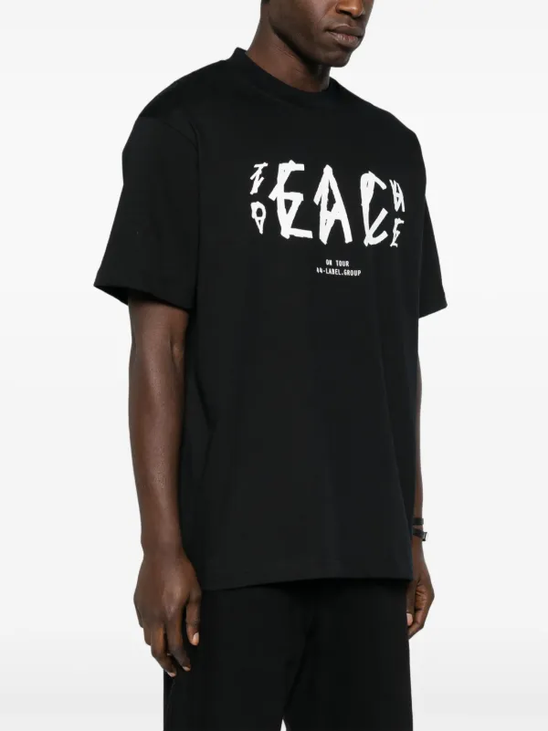 44 LABEL GROUP logo-print Cotton T-shirt - Farfetch