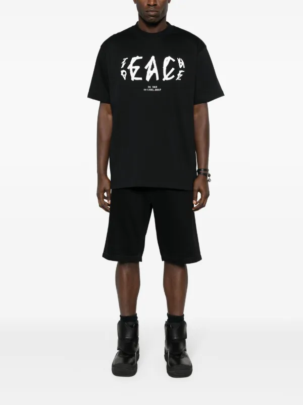44 LABEL GROUP logo-print Cotton T-shirt - Farfetch