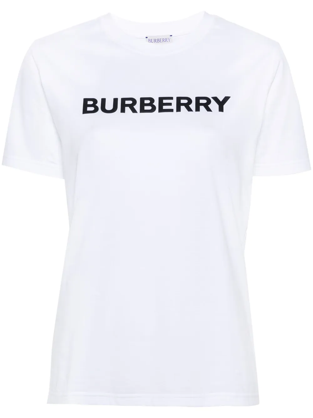 Burberry Margot Logo-print Cotton T-shirt In White