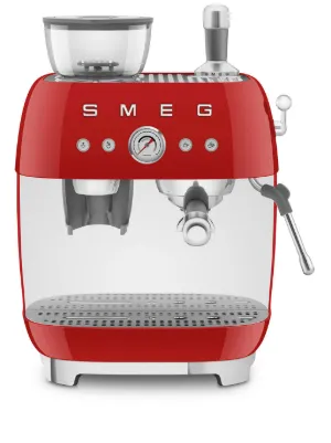 Smeg 50's Style エスプレッソ コーヒーマシン | ブラック | FARFETCH JP