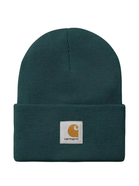 Carhartt WIP logo-patch beanie hat
