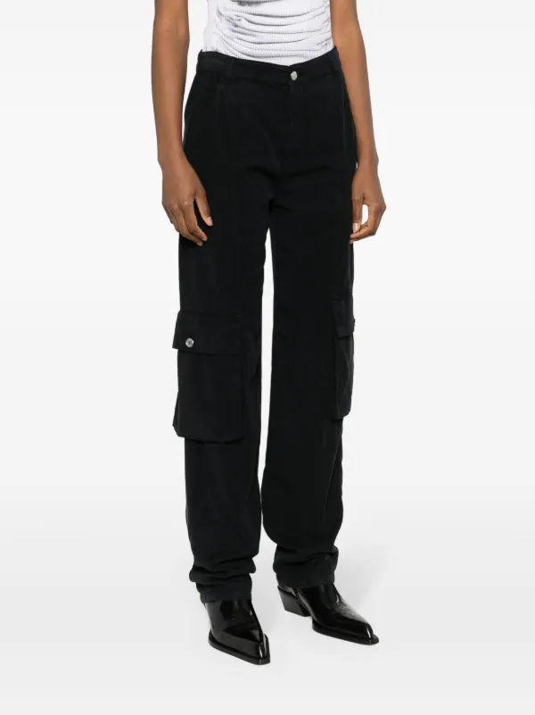 MOSCHINO JEANS straight-leg Cargo Trousers | Black | FARFETCH MOSCHINO JEANS straight-leg Cargo Trousers | Black | FARFETCH
