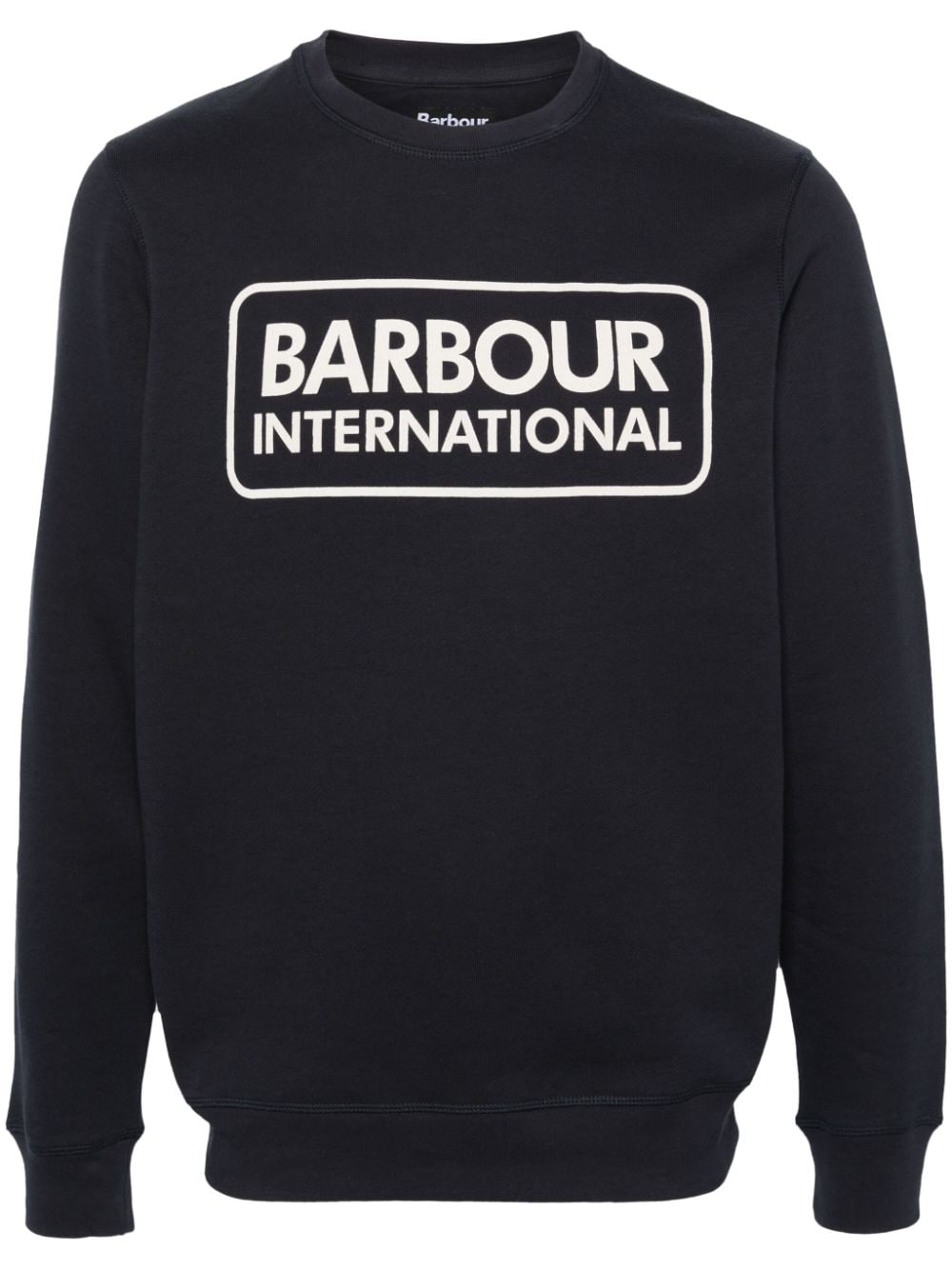 Barbour International Felpa con stampa - Blu