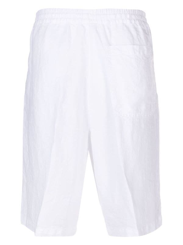 120% Lino Linen Cargo Shorts - Farfetch