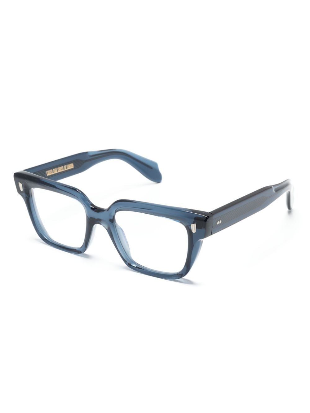 Shop Cutler And Gross 9347 Square-frame Glasses In Blue