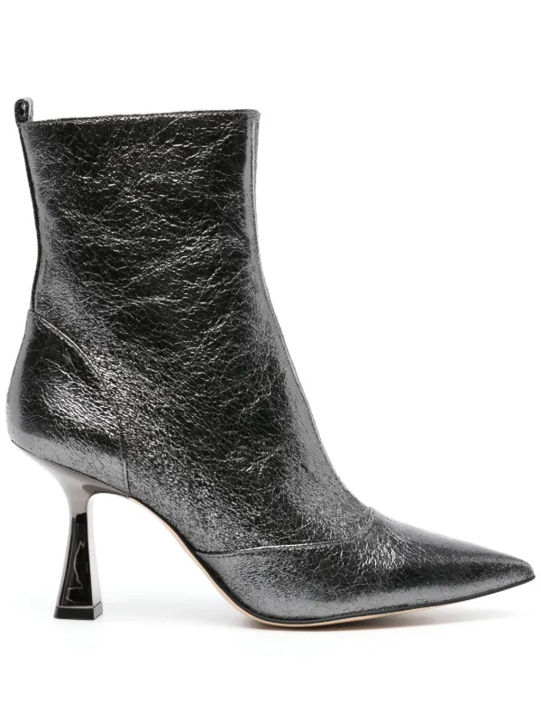 michael kors metallic boots