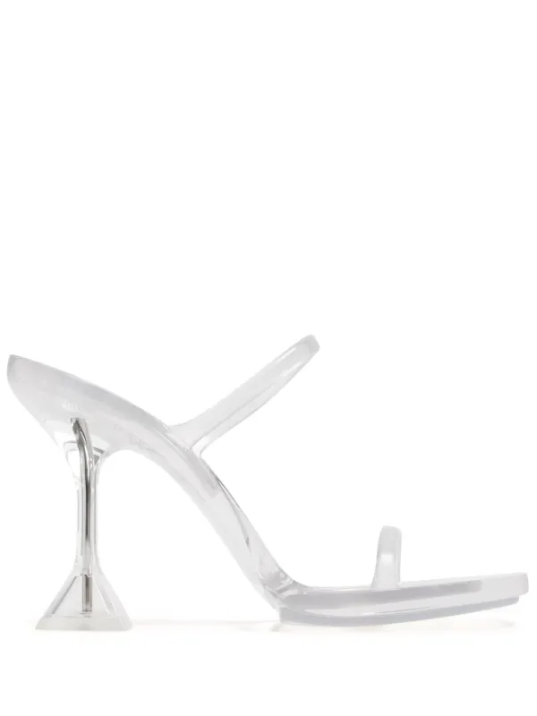 Clear mules discount