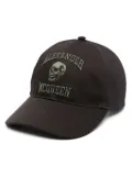 Alexander McQueen logo-embroidered cap - Black