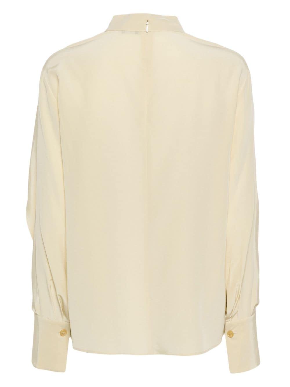 JOSEPH Gedrapeerde blouse - Geel