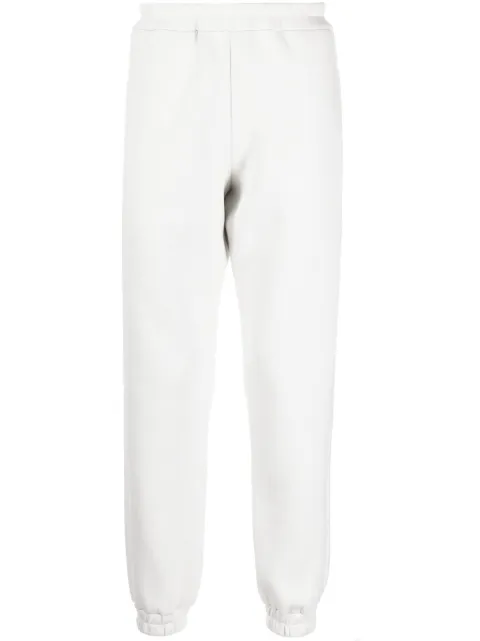 Lardini elasticated-waistband tapered track pants