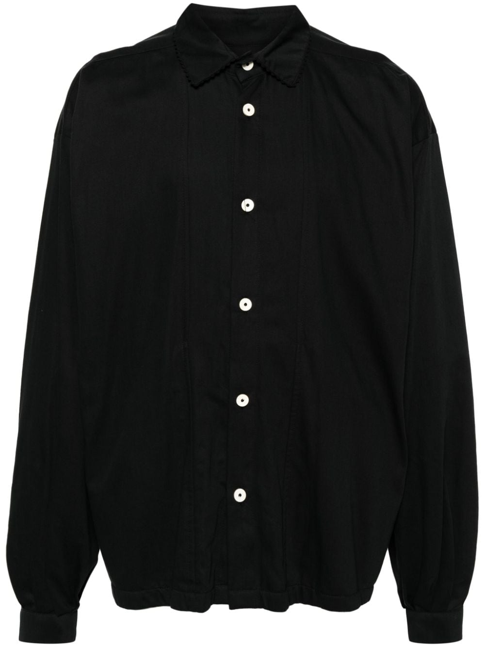 ZSIGMOND graphic-print cotton shirt - Nero