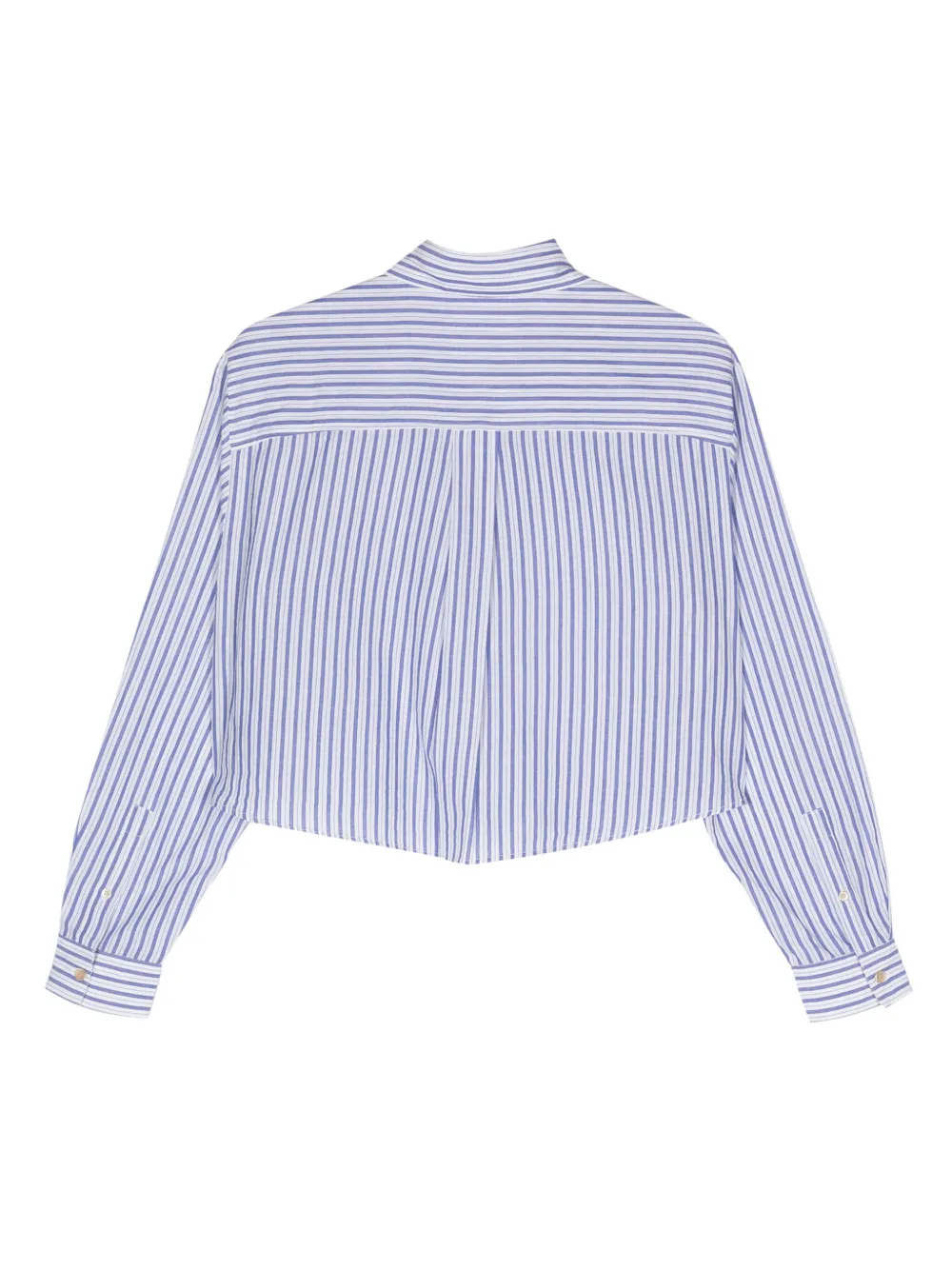 Shop Marant Etoile Eliora Striped Shirt In Blue