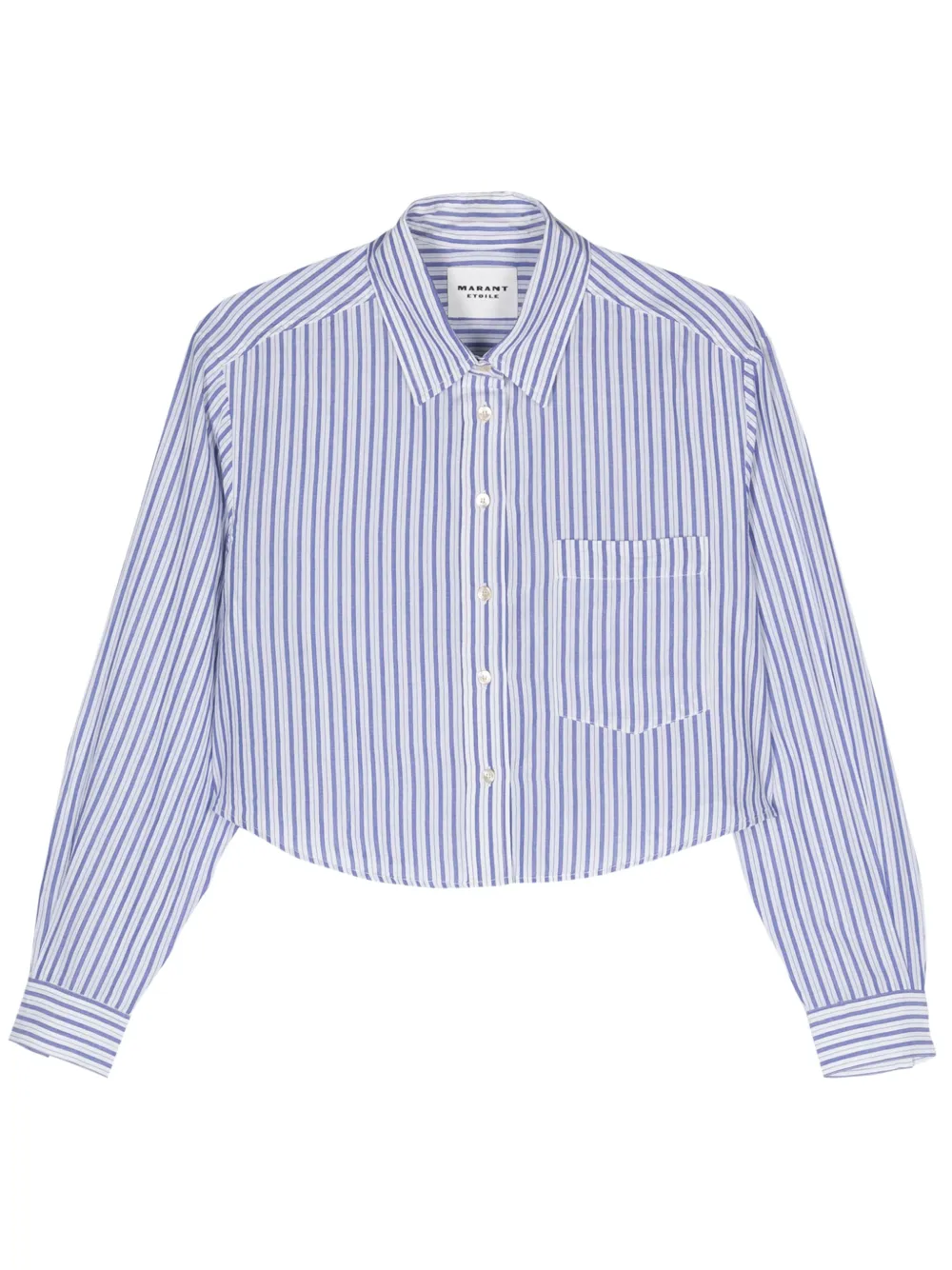 MARANT ÉTOILE Eliora striped shirt | Blue | Image 1