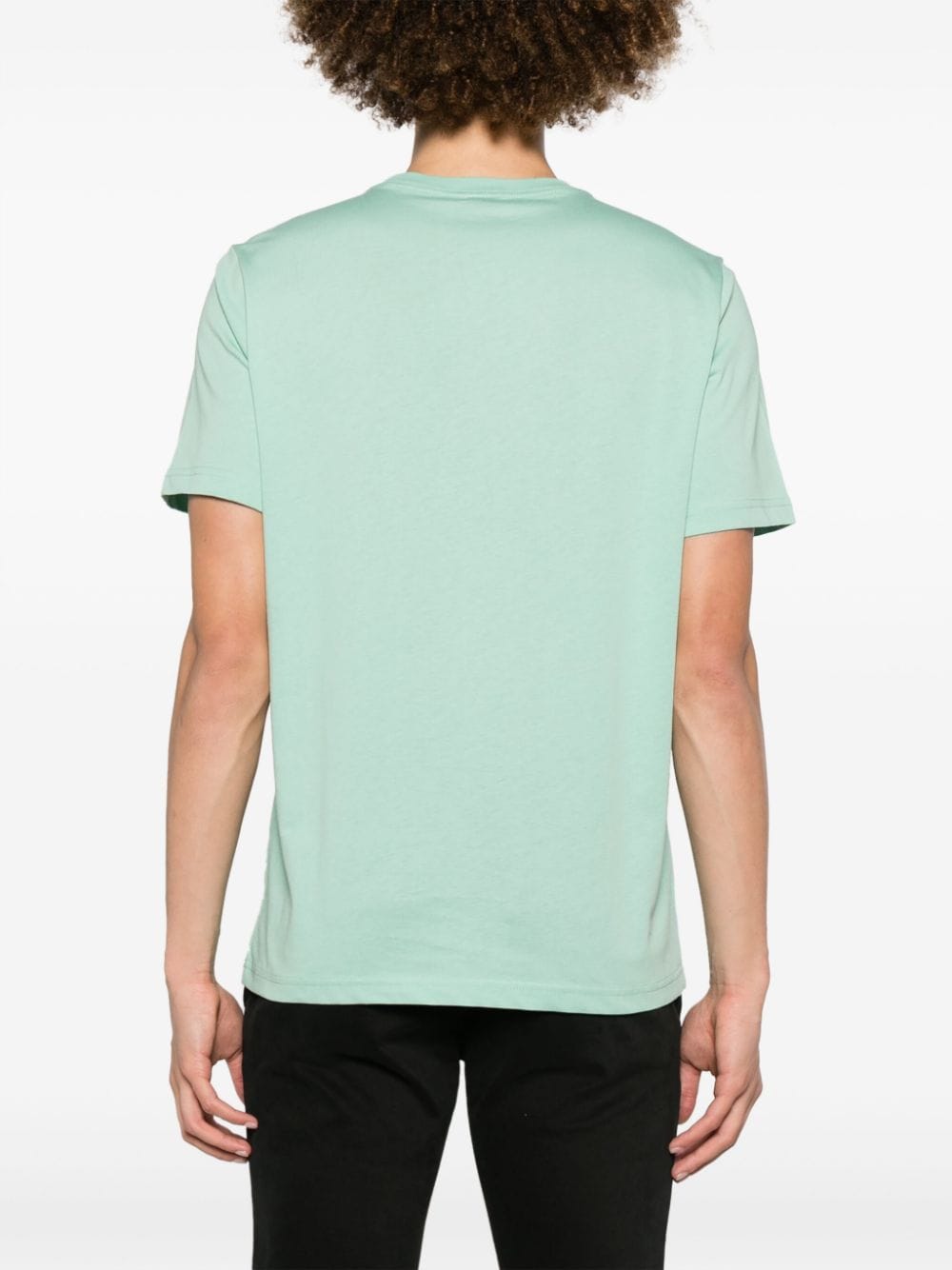 Shop Ps By Paul Smith Bottles-print Cotton T-shirt In Green