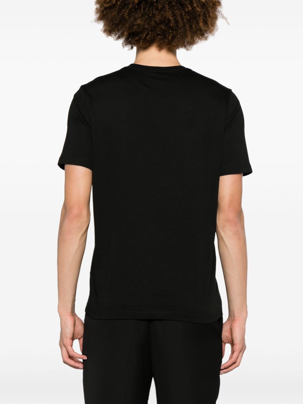 Shop Ps By Paul Smith Graphic-print Cotton T-shirt In Black