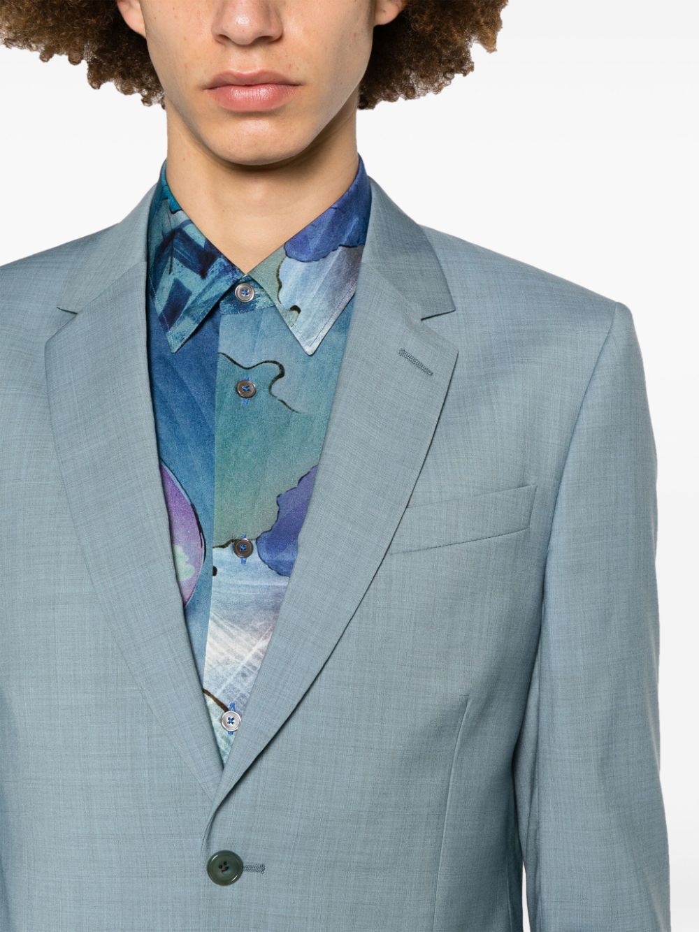 Shop Paul Smith The Soho Wool Suit In Blue