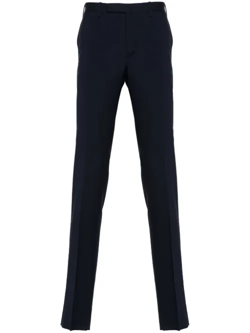 Pantalon en laine vierge à coupe slim - Incotex - Modalova