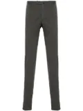 Incotex tapered-leg cotton trousers - Grey