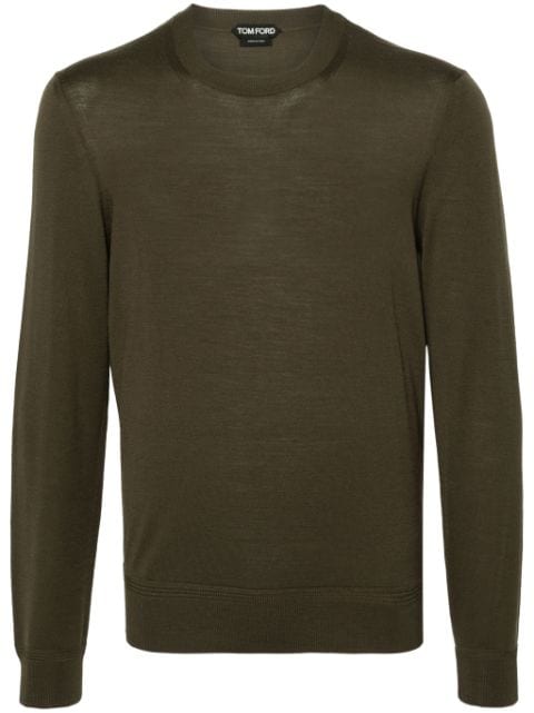 TOM FORD fine-ribbed wool jumper