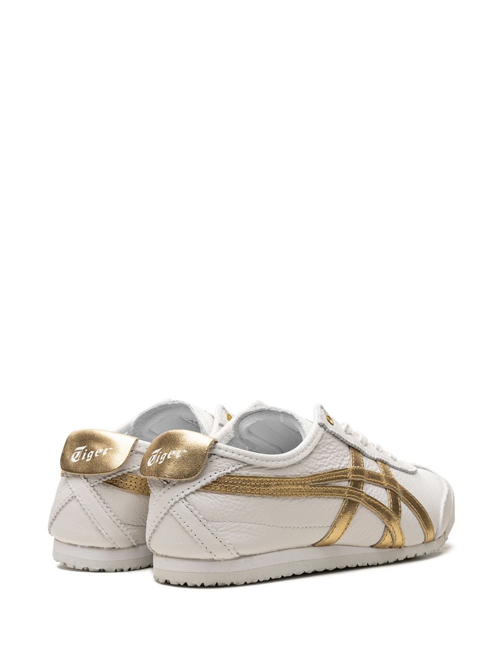 Shop Onitsuka Tiger Mexico 66™ "white/gold" Sneakers In Weiss