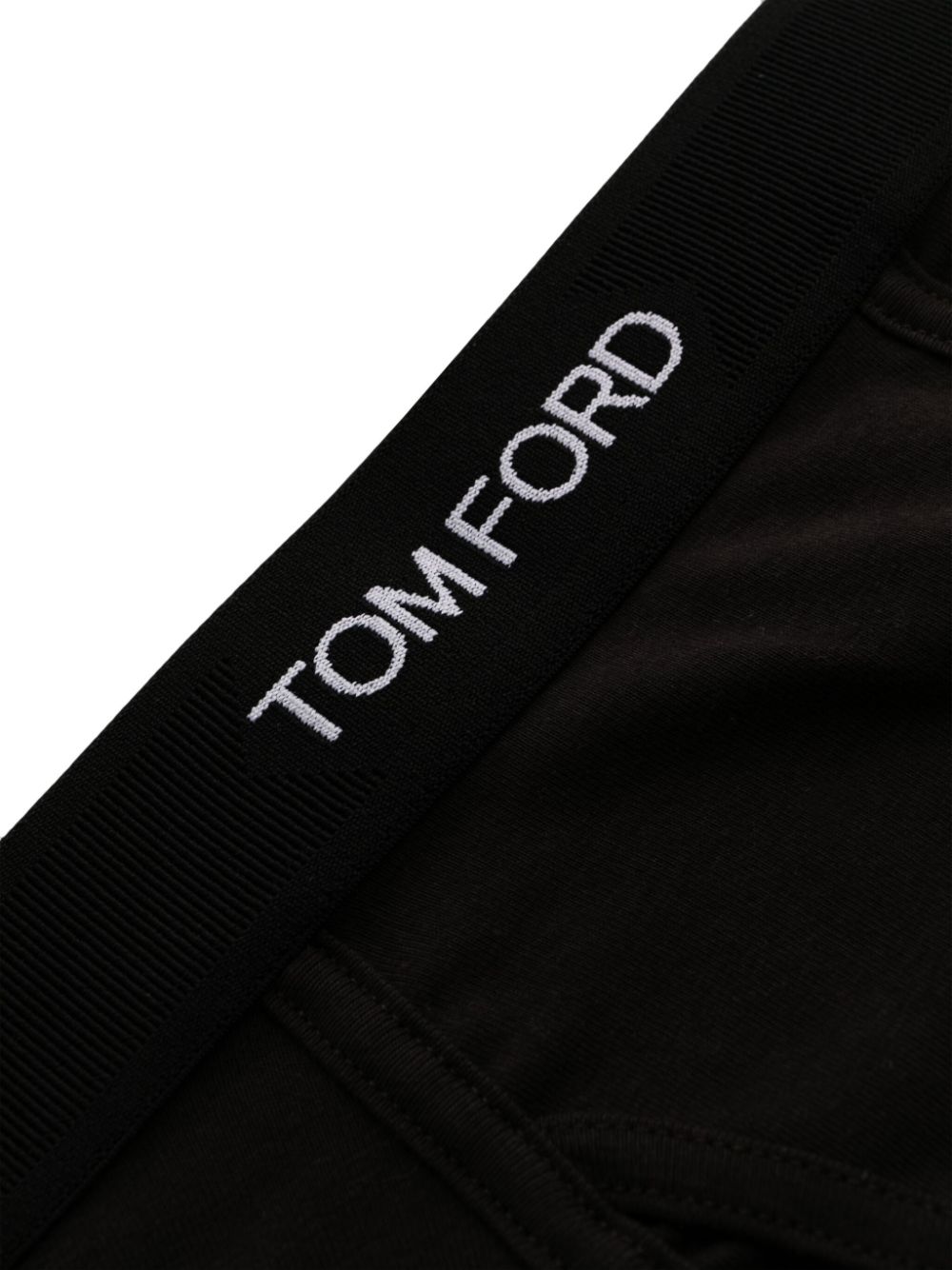 TOM FORD Boxershorts met logoband Zwart