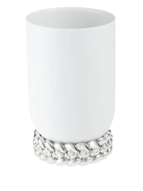 Christofle small Babylone vase (19cm)