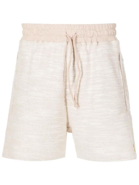 Amir Slama elasticated-waistband cotton shorts