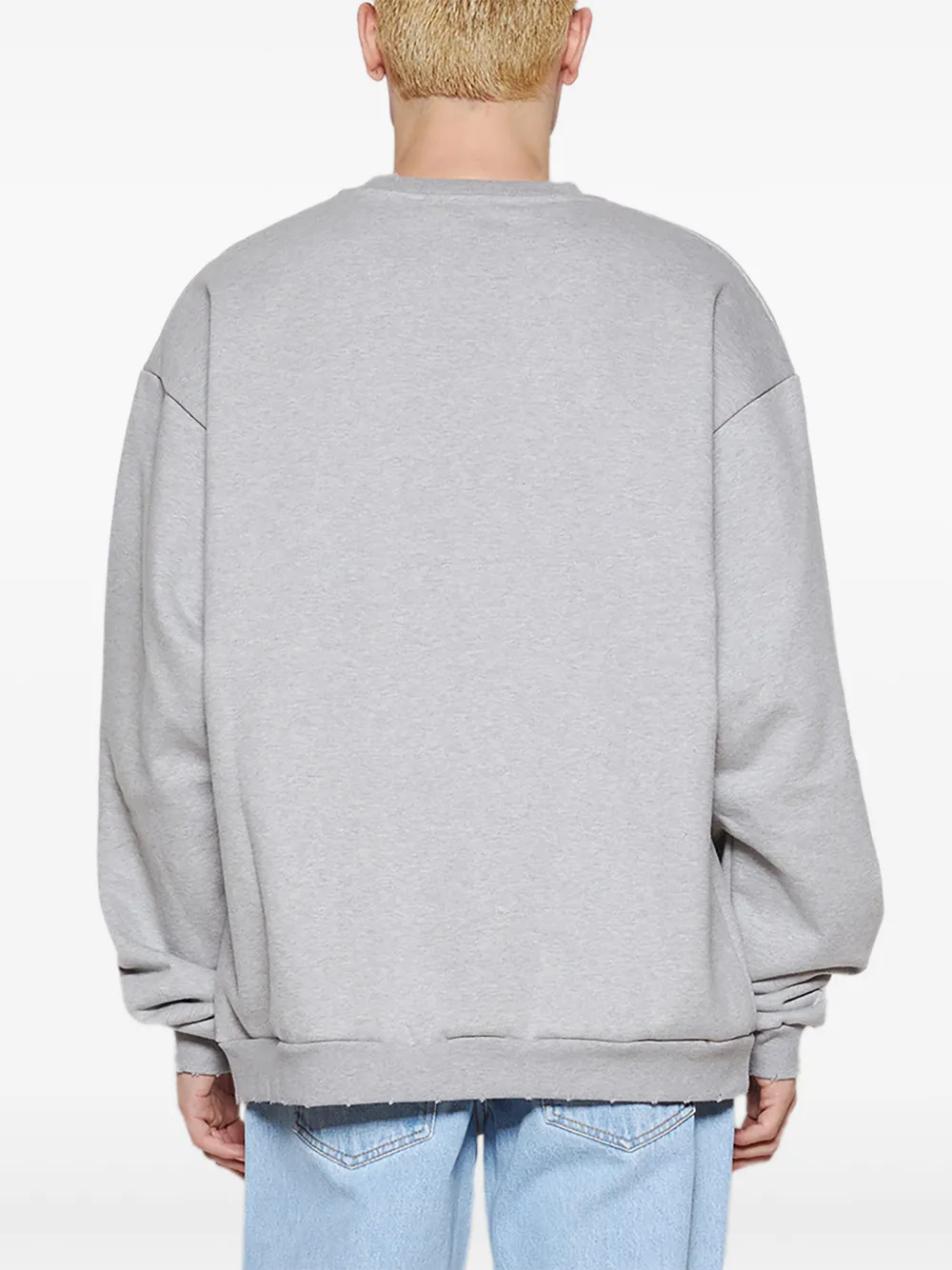 Members Of The Rage Logo-print Sweatshirt In Gray