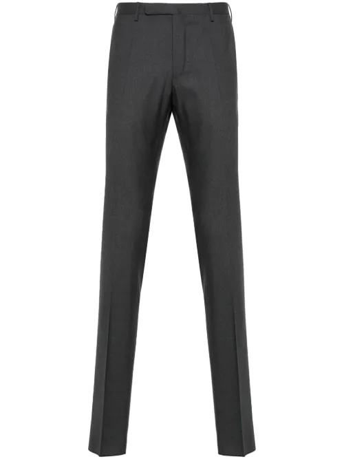 Pantalon en laine vierge à coupe slim - Incotex - Modalova