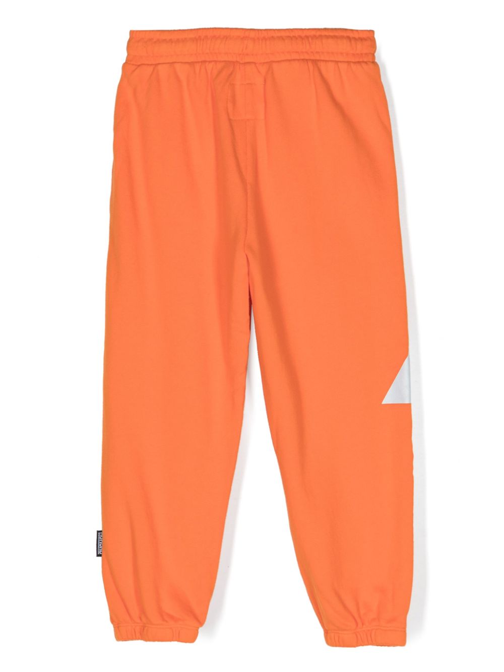 Nununu Katoenen trainingsbroek met logoprint - Oranje