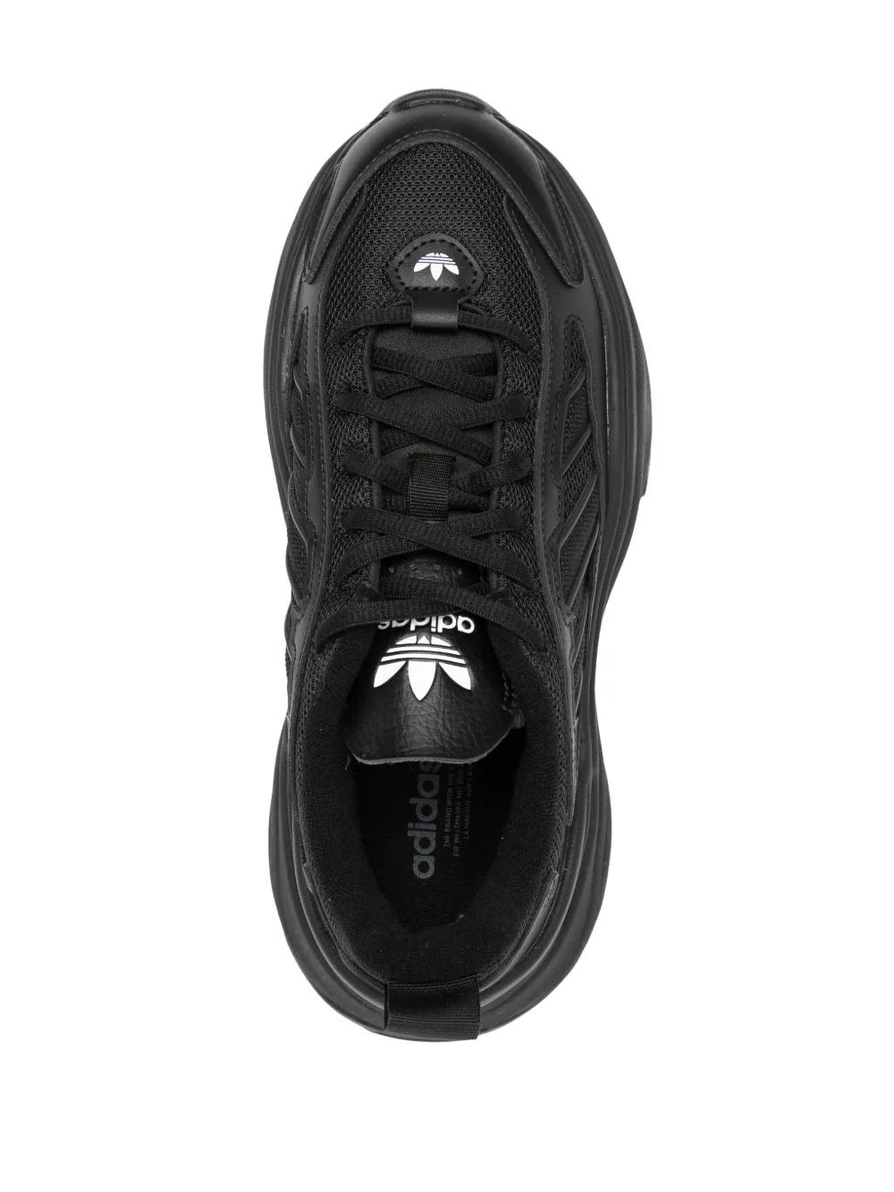 Shop Adidas Originals Ozgaia Chunky Sneakers In Black