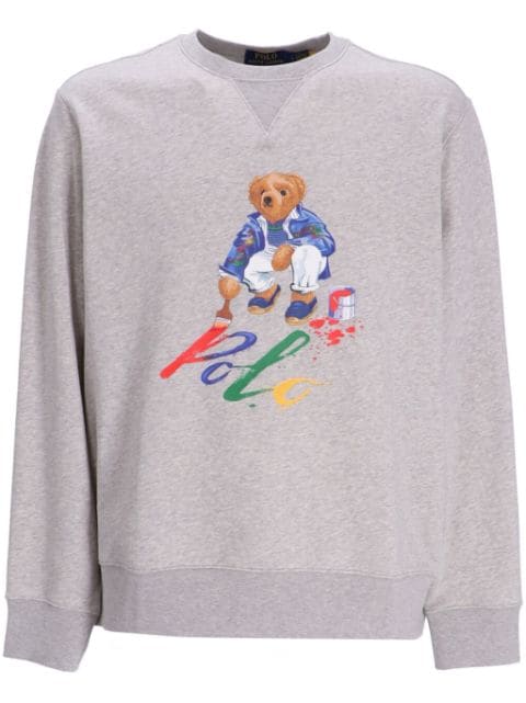 Polo Ralph Lauren Polo Bear-print fleece sweatshirt