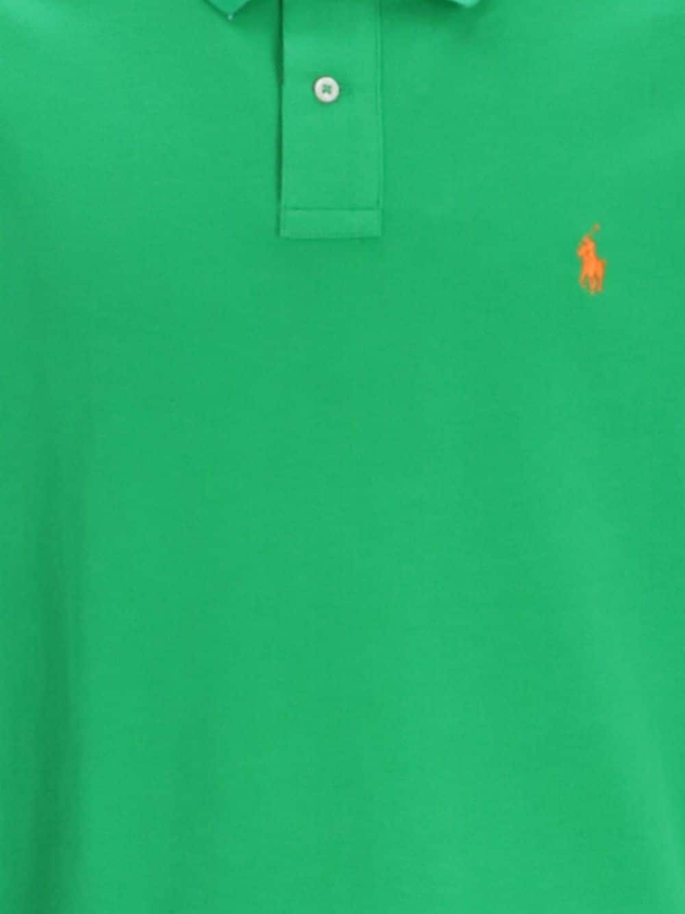 Polo Ralph Lauren Poloshirt met borduurwerk Groen