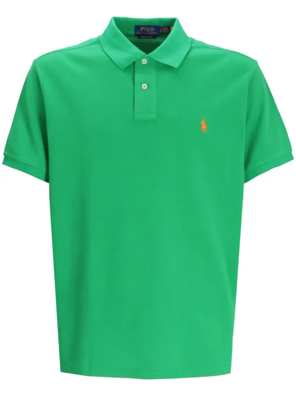 新品Polo Ralph Laurenグリーンポロシャツ　Mサイズ Polo Ralph Lauren Polo Pony ポロシャツ | グリーン | FARFETCH JP