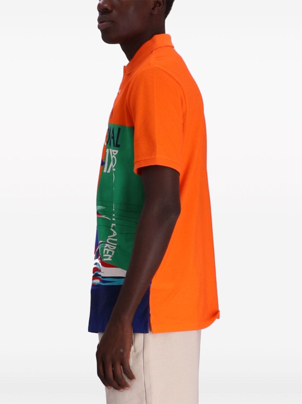 Polo Ralph Lauren Poloshirt met print Oranje