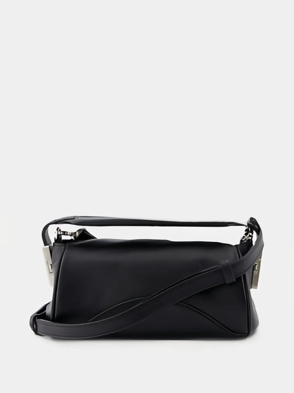 Osoi Leren shopper BLACK
