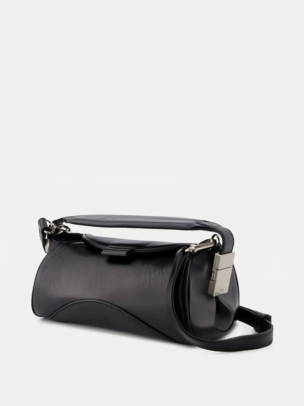 Osoi Leren shopper BLACK