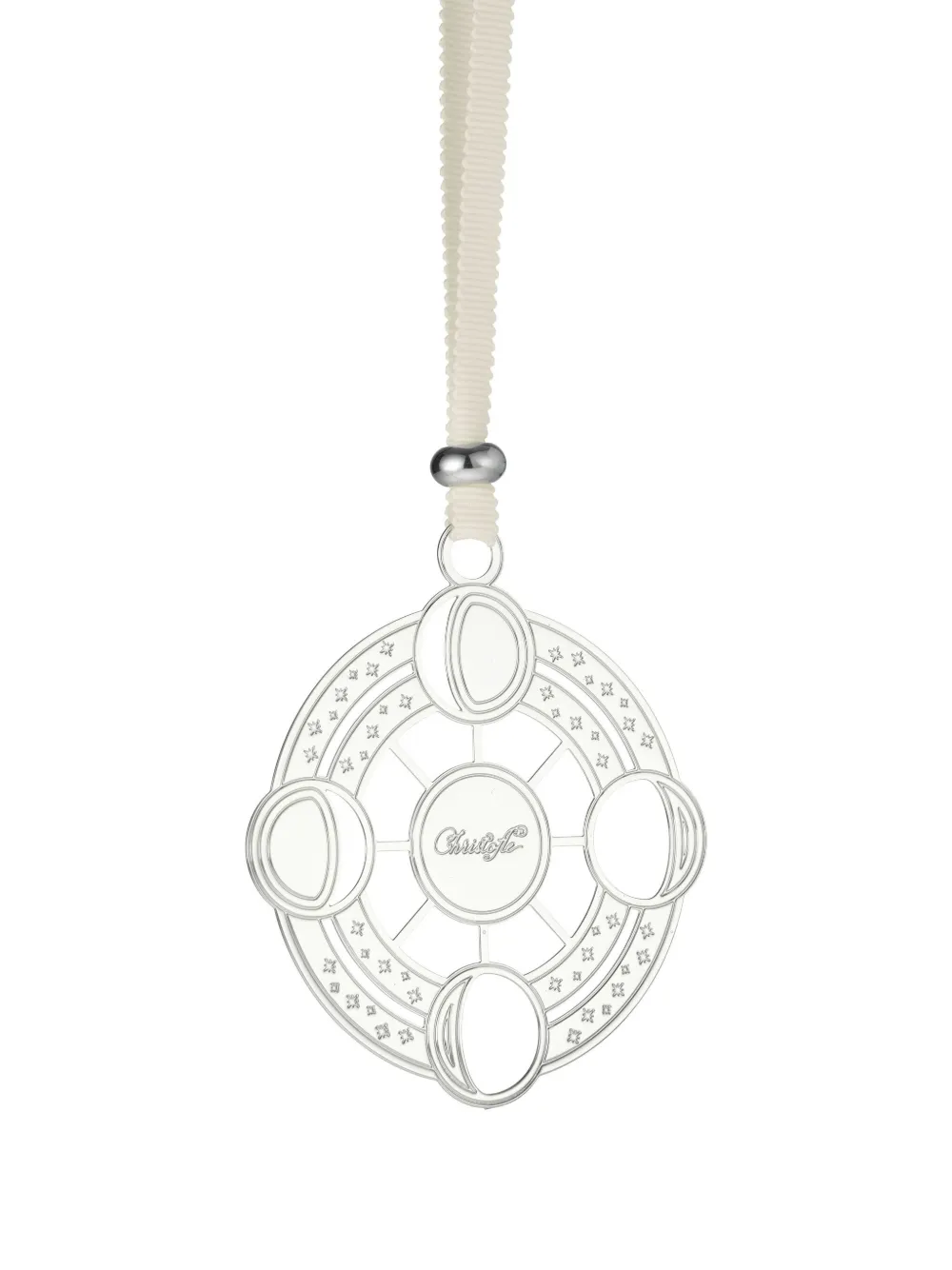 Christofle R�ve Cosmique Moon Phases 2023 ornament | Silver | Image 1