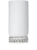 Christofle large Porcelain vase (30.5cm) - White