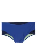 Amir Slama panelled swim shorts - Blue