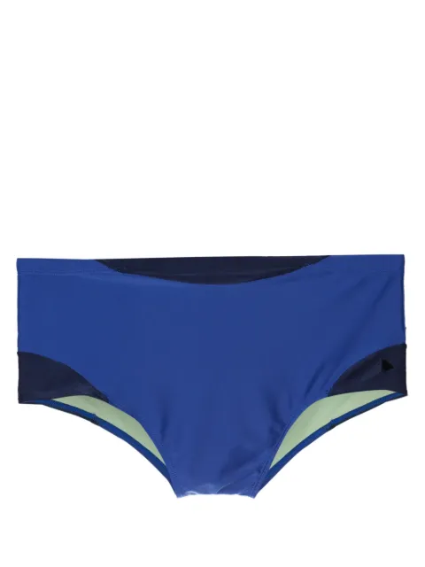 Amir Slama panelled swim shorts