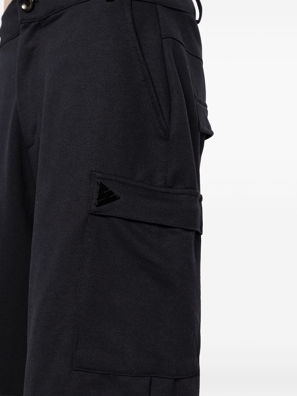 Shop Amir Slama X Mahaslama Cargo-pocket Bermuda Shorts In Black